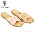 High quality ladies fashion flat slippers